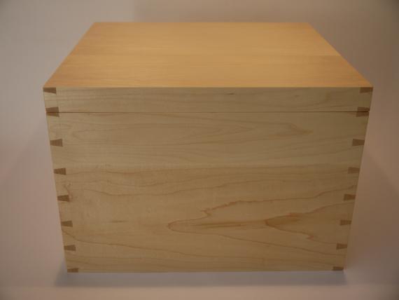 Large Maple Storage Case